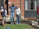 St. Louis Wild Ones members take break from planting