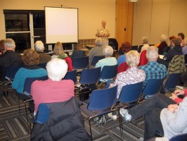 Tom Krauska speaking about butterfly gardening