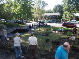 Wild Ones working on the 2013 Landscape Challenge