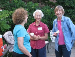 Wild Ones members socialize at a meeting