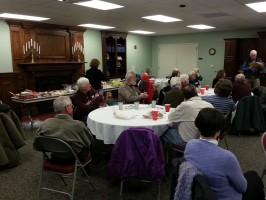 Wild Ones members enjoy a pot luck meal during the November 2014 meeting