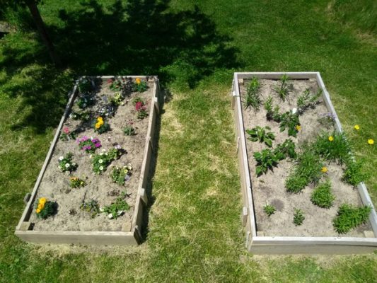 Garden bedspread